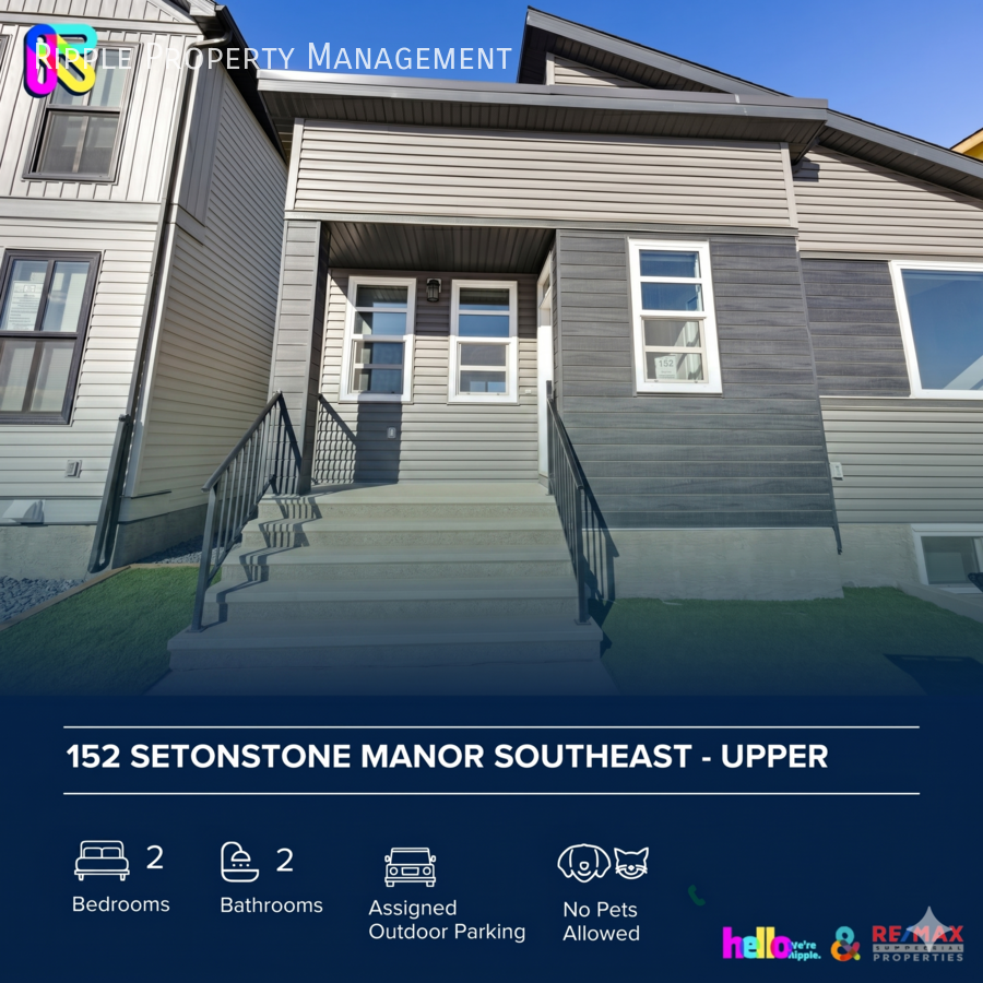 Calgary House: 152 Setonstone Manor Southeast - Upper