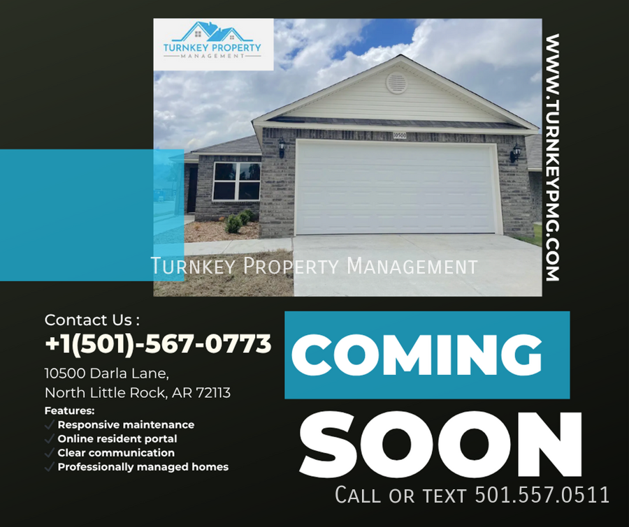 North Little Rock House: 10500 Darla Lane