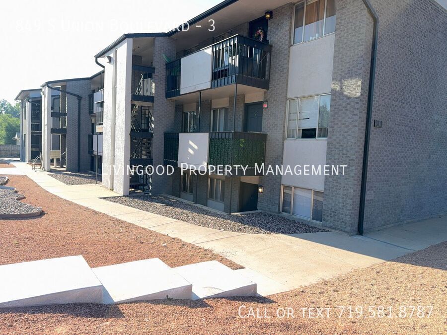 Colorado Springs Condo: 849 S Union Boulevard