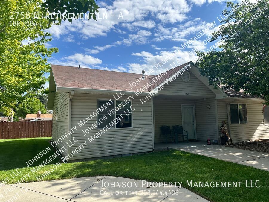 Boise Condo: 2758 N. Retirement Ln