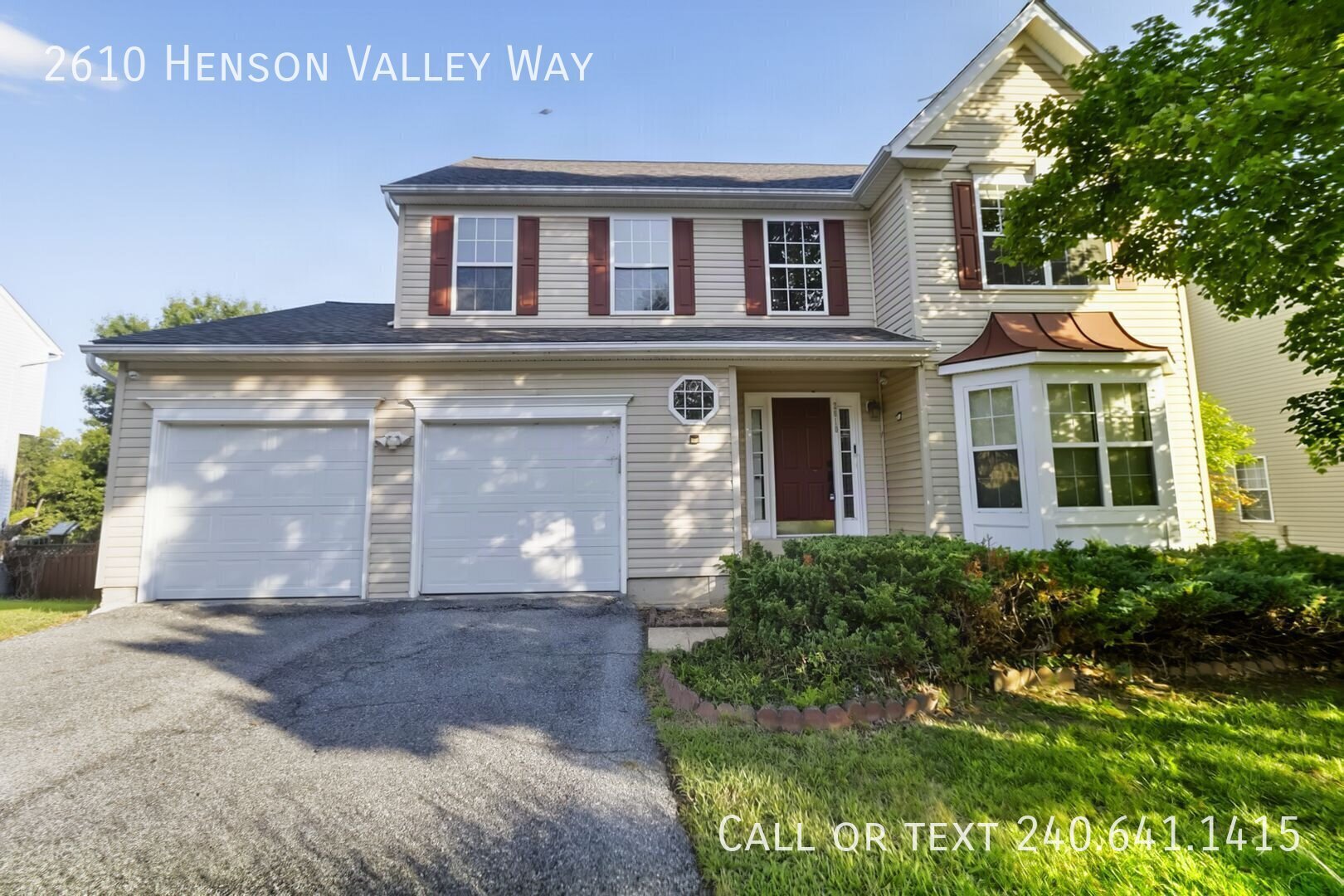 Fort Washington House: 2610 Henson Valley Way
