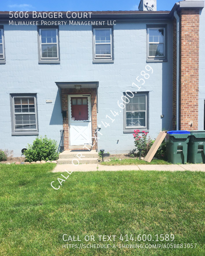 Greendale Condo: 5606 Badger Court