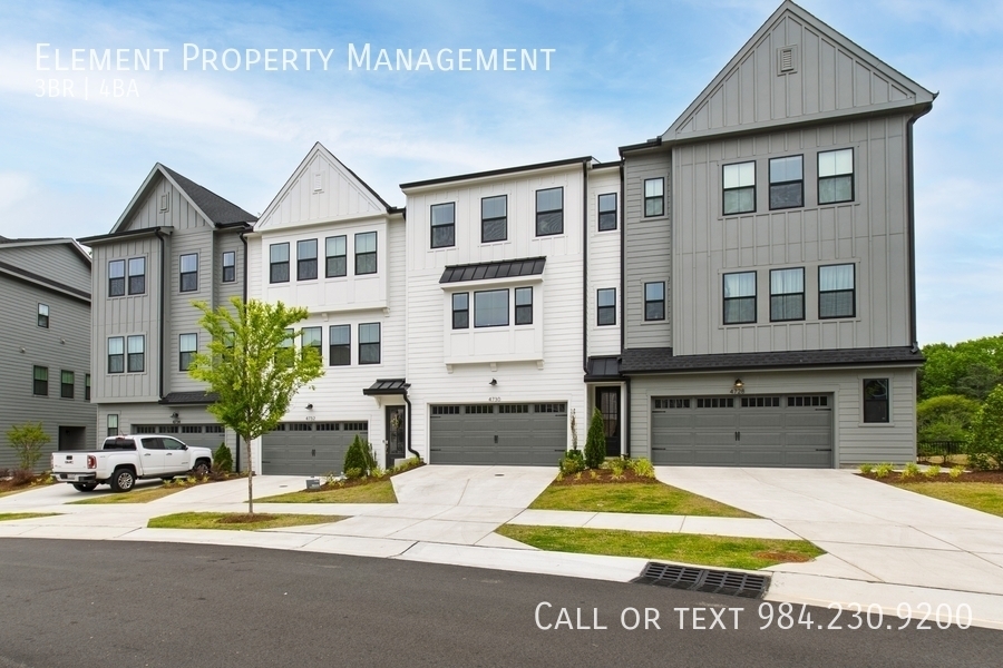 Raleigh Townhome: 4730 Cypress Tree Ln