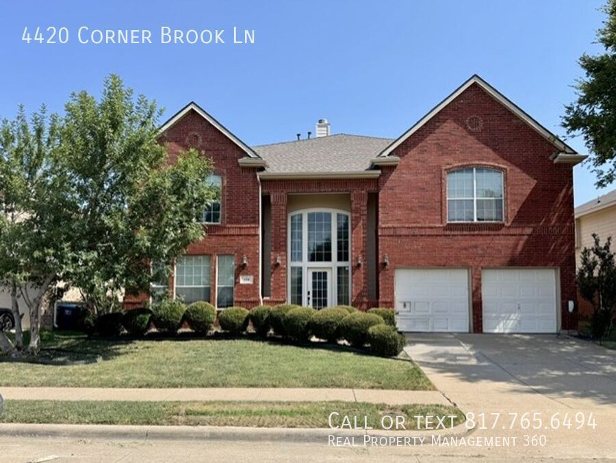 Fort Worth House: 4420 Corner Brook Ln