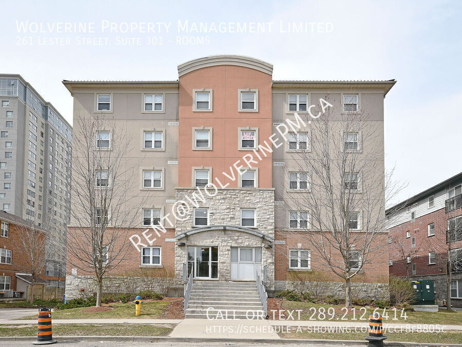 Waterloo Condo: 261 Lester Street, Suite 301